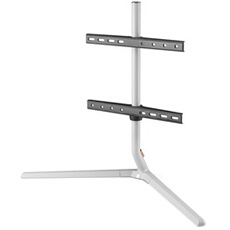 sur pied pour meuble / TV Stand Design Table Top - Light/Silver - Orientable 180 - VESA 400 - 32/70'''' - Pour TV OLED, QLED, LED max 40kgs - Hauteur reglable - Support de barre de son - Gestion des cables - Rembourrage anti-rayures. sur pied pour meuble / TV Stand Design Table Top - Light/Silver - Orientable 180 - VESA 400 - 32/70'''' - Pour TV OLED, QLED, LED max 40kgs - Hauteur reglable - Support de barre de son - Gestion des cables - Rembourrage anti-rayures.