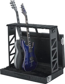 Foldable Stand For 4 Guitars Stands et repose-pied