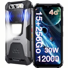 Smartphone FossiBot 4G Smartphone F106 Pro 6.58” 256 Go-Gris