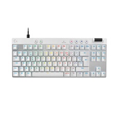 G PRO X TKL RAPID, gaming filaire sans pave numerique avec touches analogiques magnetiques, RVB - Blanc