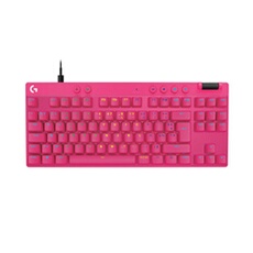 G PRO X TKL RAPID, gaming filaire sans pave numerique avec touches analogiques magnetiques, RVB - Rose