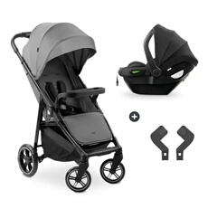 Poussette Ensemble de Voyage Shop N Care Gris
