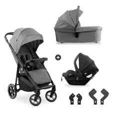 Poussette Ensemble Trio Shop N Care Gris
