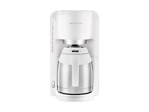 Rowenta CT 3811 - Cafetière - 10 tasses - Blanc/inox