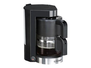 5990 black - Cafetière - 5 tasses - noir/inox