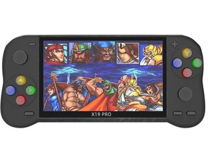 Console rétrogaming szsmart Console x19pro 5.1 ips 10+ simulateurs 8g 3000+ jeu noir