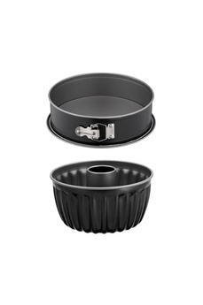 Lot de 2 moules a gateaux pour friteuse a air J176S204