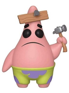 Figurine Pop Animation Bob l'éponge Saison 3 Patrick avec Planche