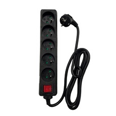 MULTIPRISE 5 PRISES + INTERRUPTEUR 1 5M - vue 2