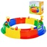 Polesie Kit Chantier Bétonnière 8 Pièces - Machine à Mélanger Avec Outils, Casque Et Accessoires, Jouet Construction Enfant Dès 3 Ans