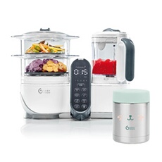 Bundle Nutribaby Plus White + 1 inox container ISY