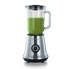 Blender + Smoothie Mix & Go - 500 W inox-noir
