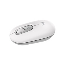 POP Mouse Bluetooth sans fil compacte et portable - Blanc casse POP Mouse Bluetooth sans fil compacte et portable - Blanc casse