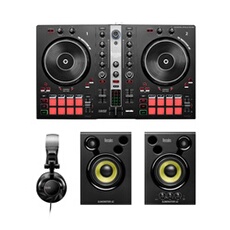Kit DJ Essentials Hercules – Contrôleur Inpulse 300 MK2, Enceintes, Casque
