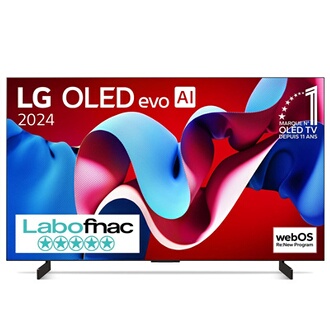 OLED42C4 OLED evo Dolby Atmos & Vision 120Hz 4K 106cm 2024