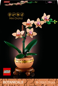 LEGO Botanicals 10343 L'orchidée miniature