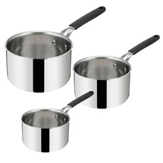 Casserole Lagostina Esperta Triply - Set 3 casseroles 16/18/20 cm