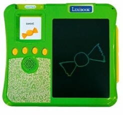 Jeu éducatif Imagier à cartes interactif parlant avec tablette à dessin et 200 cartes éducatives recto verso