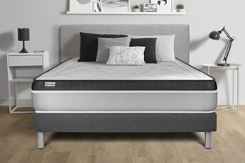 Ensemble Matelas Sommier 200x200 cm - Vital Ergo