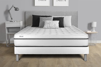 Ensemble Matelas Sommier 200x200 cm - Vital Spa