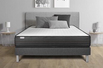 Ensemble Matelas Sommier 200x200 cm - Vitalpower