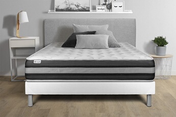 Ensemble Matelas Sommier 140x200 cm - Vitalspring Zen