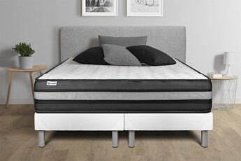 Ensemble Matelas Sommier 2x90x200 cm - Vital Power Zen