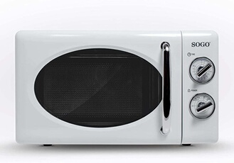 Four micro-onde noir 20.0 L 700 W