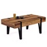 IDMarket - Table Basse carrée 1 tiroir Austria 70 cm Bois Pied épingle IDMarket - Table Basse carrée 1 tiroir Austria 70 cm Bois Pied épingle