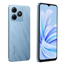 Smartphone Blackview Smartphone WAVE8 6.56 12Go 256Go Android 14 Telephone Portable dual sim 4G -bleu