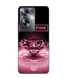 Coque Oppo A79 5G blackpink diamond noir et rose