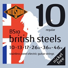 British BS10 Stainless Steel 1046 Jeux de cordes électriques 010