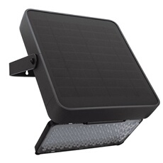 Projecteur Solaire mural LED Eclairage extérieur 7.89W Angle Faisceau 120°