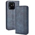 ATISIJIE Etui Portefeuille Pour Xiaomi Redmi 10C - Cuir PU Rouge, Protection 360° Avec Béquille, Fermeture Magnétique, Porte-cartes, Poche Zippée Et Dragonne