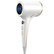 Brightake sèche-cheveux réglable à 6 vitesses, sèche - cheveux portable à ions négatifs-blanc