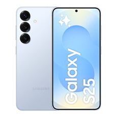 Smartphone Galaxy S25 bleu 6.7 RAM 12 Go stockage 128 Go
