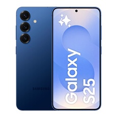 Smartphone Galaxy S25 bleu 6.7 RAM 12 Go stockage 512 Go