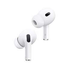 Ecouteurs Apple AirPods Pro 2ème génération Blanc avec boîtier de charge MagSafe Lightning Ecouteurs sans fil True Wireless
