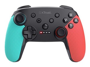Manette Trust GXT 1246B Muta - Manette de jeu - sans fil - Bluetooth - bleu, rouge - pour Nintendo Switch, Nintendo Switch Lite