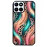 Coque noire Taperso pour Honor X6B avec motif leopard bleu Coque noire Taperso pour Honor X6B avec motif leopard bleu