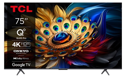 75C69B QLED Dolby Vision & Atmos 60hz 4K 190cm 2024