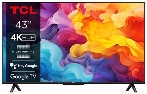 43P69B LED Design sans bord 60Hz 4K 109cm