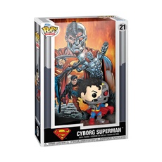 Figurine Pop Comic Cover DC Cyborg Superman