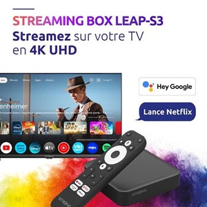 Box Android Strong - LEAP-S3 - Streaming Box Google TV 4K - Chromecast ...