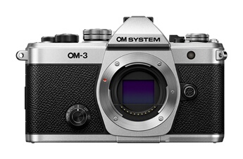 Appareil photo hybride Om System OM 3 Boîtier nu - vue 2
