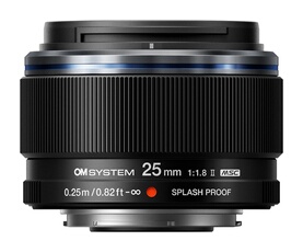 Objectif à Focale fixe Om System .Zuiko Digital 25 mm f1.8 II pour Monture Micro 43 - vue 2