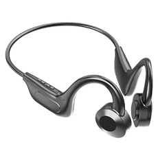 Casque audio GENERIQUE Casque bluetooth sans fil QU34 black top avec conduction osseuse stéréo confort réduction du bruit