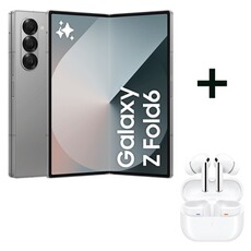 Smartphone Samsung Pack Galaxy Z Fold6 6,3" 5G Double nano SIM 256 Go Gris + Bud3 Pro