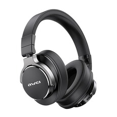 Casque audio YONIS Casque Audio Sans Fil ANC Pliable Bluetooth 5.0 Autonomie 14h Chargement Rapide Gris