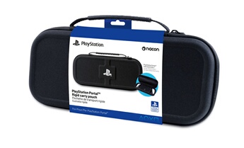 Pochette de transport rigide officielle Noir pour PlayStation Portal